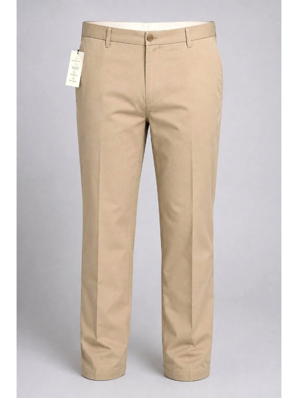 Dockers Mens 50 x 29" Pants Khaki Signature Big Tall Classic Fit Stretch Flex